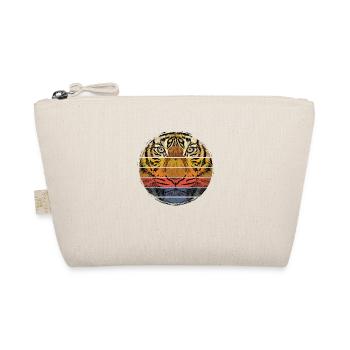 Tiger Animal Predator Wild Wilderness Vintage Retro - Organic Pouch - nature - Front
