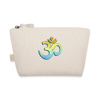 Om Symbol Yoga Praktizierende Yoga Lehrerin - Bio-Täschchen - Natur - Vorne