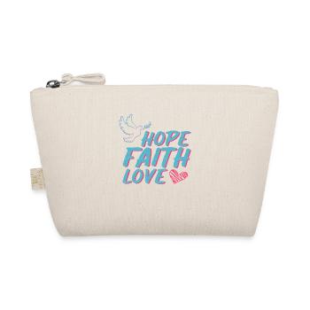 ESPÉRANCE FOI AMOUR - Trousse biologique - nature - Devant