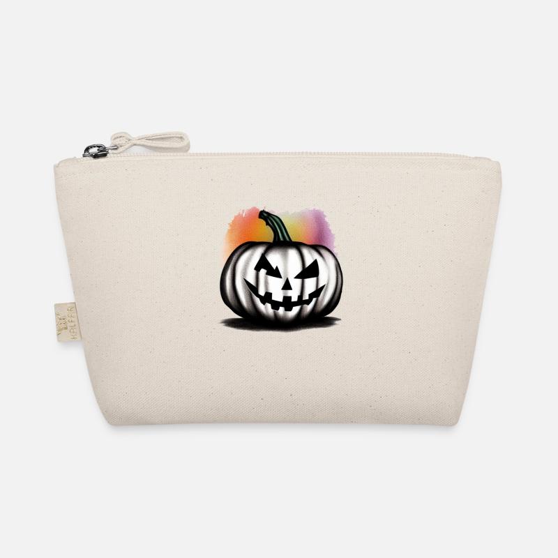 Halloween Spooky Pumpkin Lantern 19 Organic Pouch