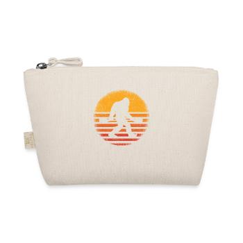 Retro Graphic Kayaking Kayak Canoe Rowing Rower Pa - Bio-Täschchen - Natur - Vorne