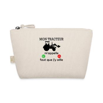 mon tracteur m appelle / humour agriculteur - Trousse biologique - nature - Devant