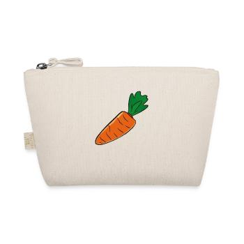 Carrot Carrot Vegetable Health Vegan Gift - Organic Pouch - nature - Front