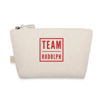 TEAM RUDOLPH Christmas Merry X-Mas : ) - Organic Pouch - nature - Front