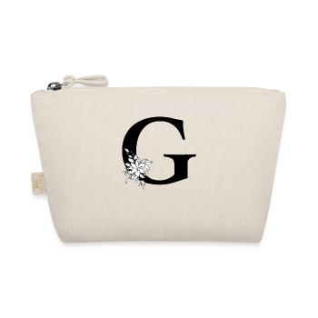 Buchstabe G - Bio-Täschchen - Natur - Vorne