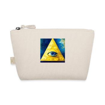 All Seeing Eye - Organic Pouch - nature - Front