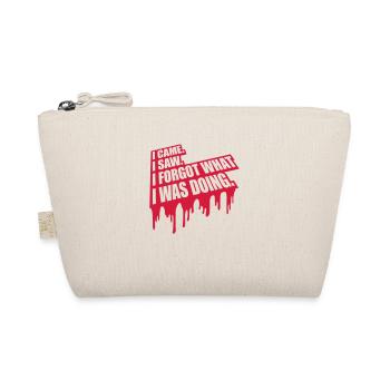 I came saw forget - Organic Pouch - nature - Front