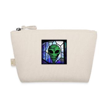 Stained glass alien - Organic Pouch - nature - Front