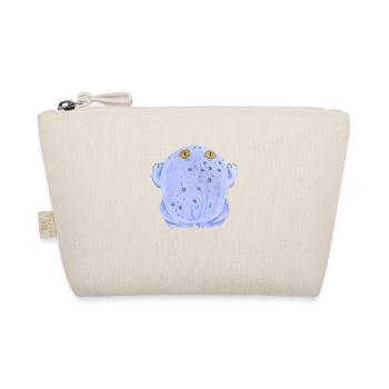 Frosch Kröte in Pastell - Bio-Täschchen - Natur - Vorne