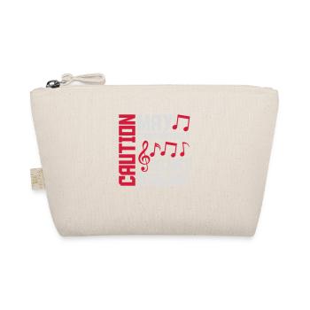 may spontaneously start singing - Organic Pouch - nature - Front