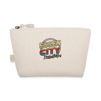 Essen Germany City Font 80s Style - Organic Pouch - nature - Front