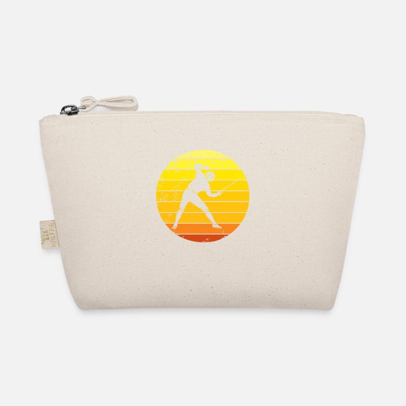 Escrime épée escrime rétro sunset fencer Trousse biologique