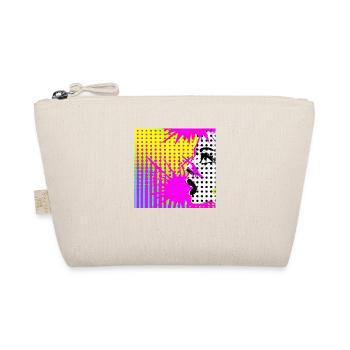 Pop art - Bio-Täschchen - Natur - Vorne