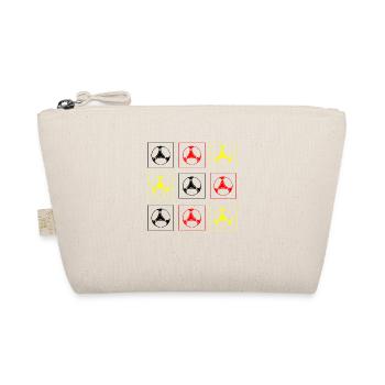 Fußball Soccer - Organic Pouch - nature - Front