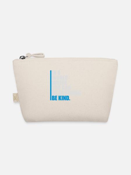 you can be kind - Bio-Täschchen - Natur - Vorne