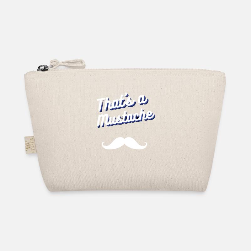 That's A Mustache - Bio-Täschchen - Natur