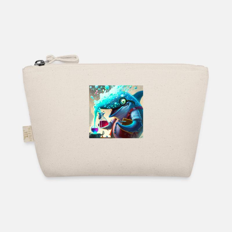 Mad dolphin scientist experimenting Organic Pouch