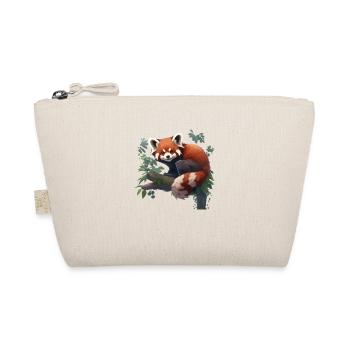 Red Panda Little Panda Red panda - Organic Pouch - nature - Front