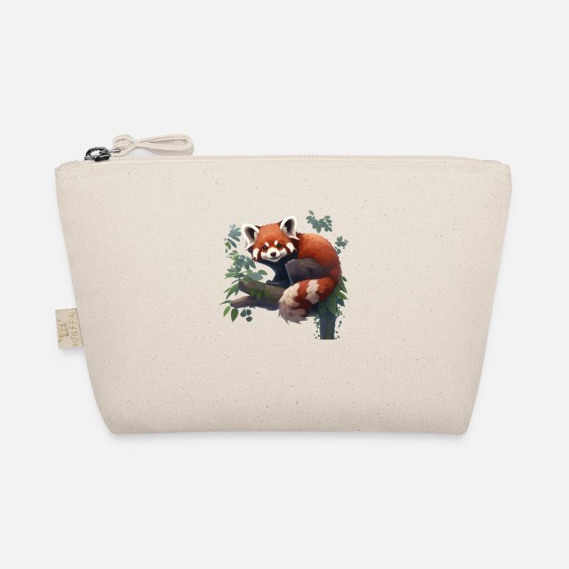 Red Panda Little Panda Red panda - Organic Pouch - nature