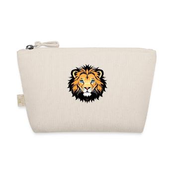 Royal Cartoon Lion Lions Comic 18 - Organic Pouch - nature - Front