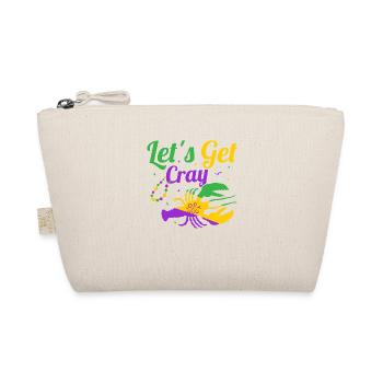 Let's Get Cray Mardi Gras Party - Organic Pouch - nature - Front