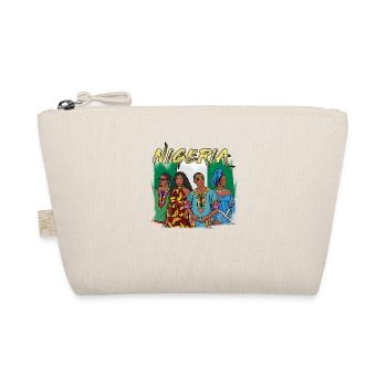 Nigeria Nigerian Africa Flag Pride I Gift - Organic Pouch - nature - Front