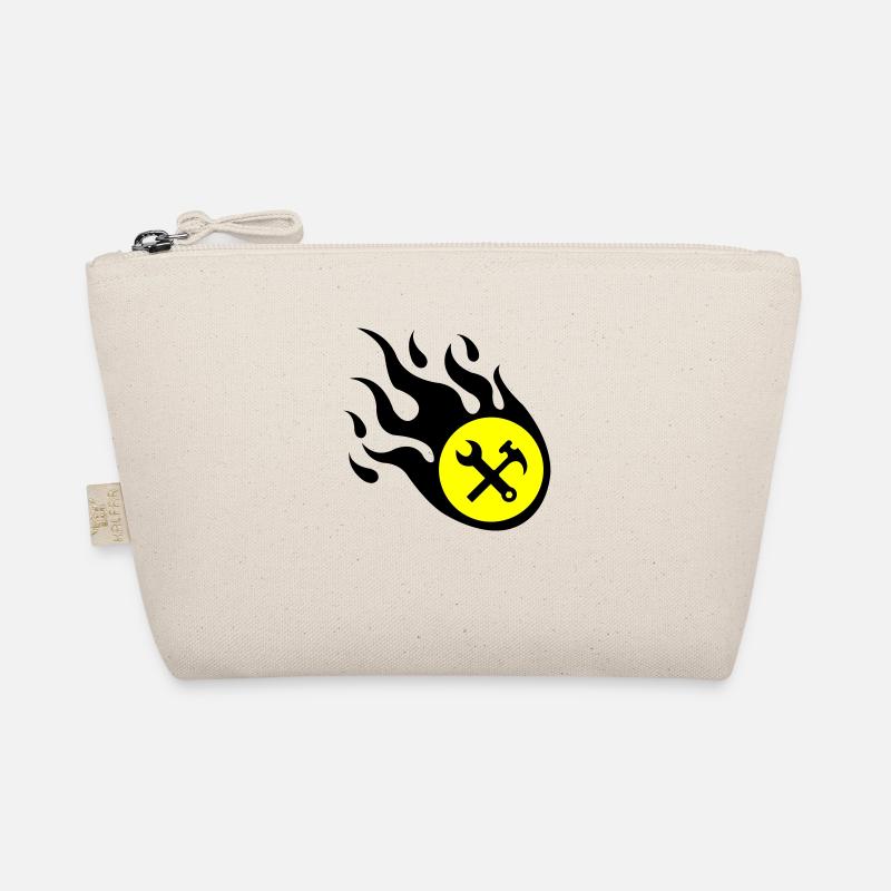 Handwerker Flamme Bio-Täschchen