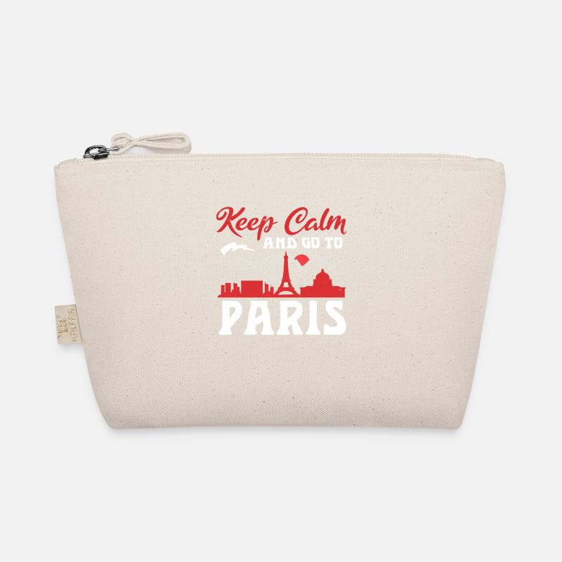 KEEP CALM AND GO TO PARIS Organic Pouch