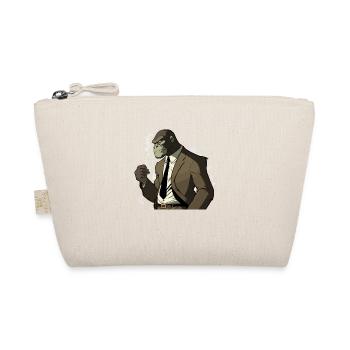 Arko the cigar gorilla - Organic Pouch - nature - Front