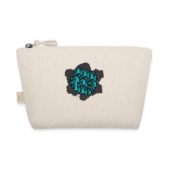 Movies Green Literary Feminine Book Cat Wine Jokes - Organic Pouch - nature - Front
