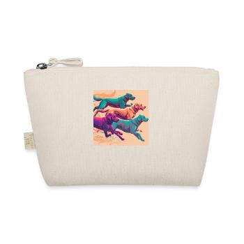 Colorful Dogs - Dogs Group - Organic Pouch - nature - Front