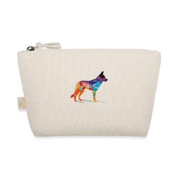 Colorful dog - Beautiful dog - Organic Pouch - nature - Front