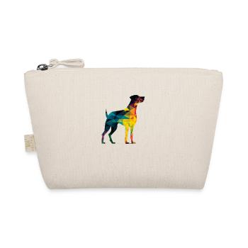 Colorful dog - Beautiful dog - Organic Pouch - nature - Front