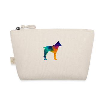 Colorful dog - Beautiful dog - Organic Pouch - nature - Front