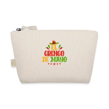 El Gringo De Mayo Sombrero Cinco De Mayo - Organic Pouch - nature - Front