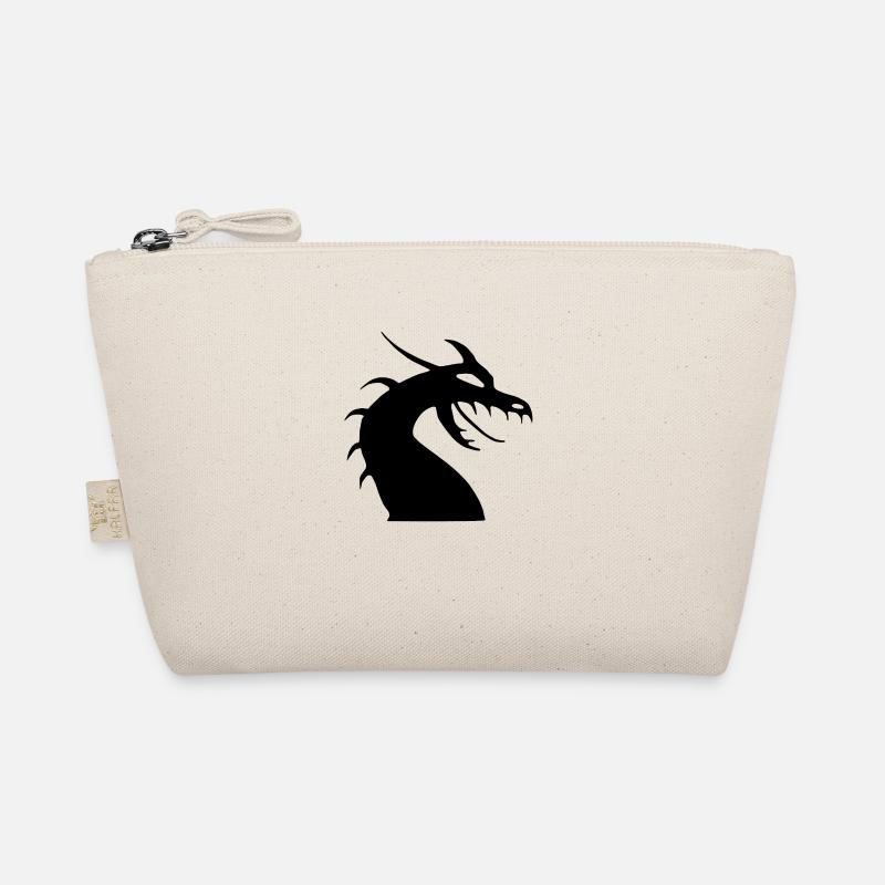 Silhouette de tête de dragon Trousse biologique