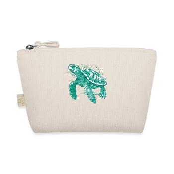 Turtles are great and beautiful sea creatures - Organic Pouch - nature - Front