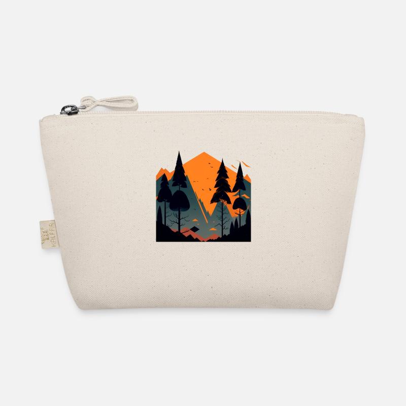 Simple landscape Organic Pouch