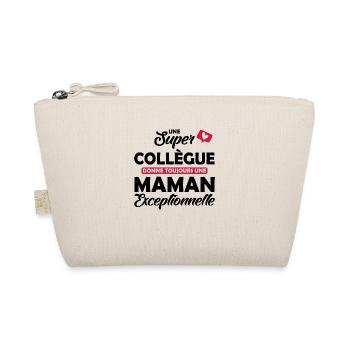 super collègue / maman exceptionnelle - Trousse biologique - nature - Devant