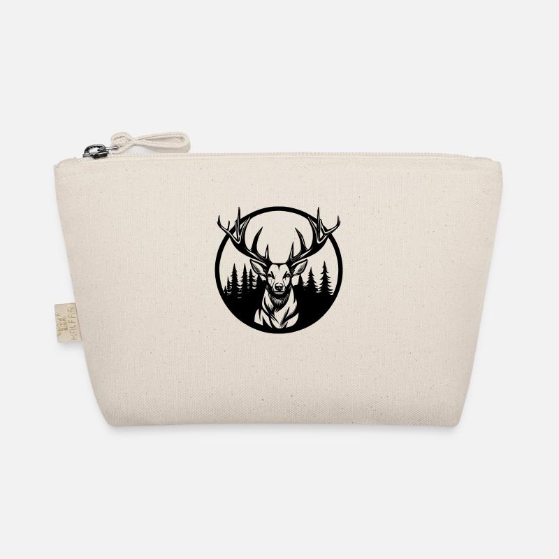 Deer in the woods - Organic Pouch - nature