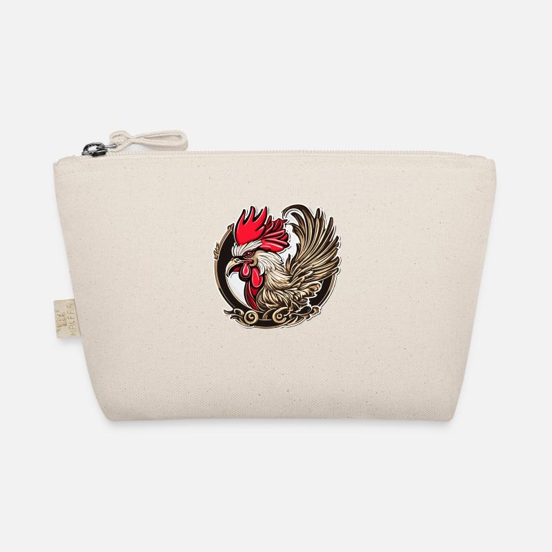 Hahn des Glücks Bio-Täschchen