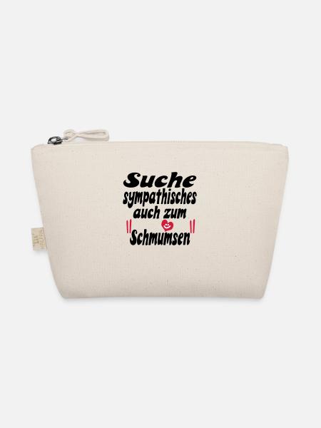 suche sympathisches - Bio-Täschchen - Natur - Vorne