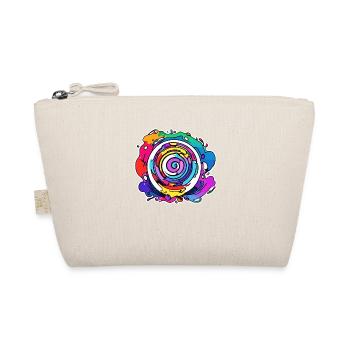 Playful colors - Organic Pouch - nature - Front