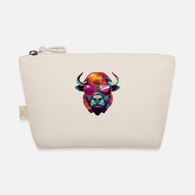 Bok the spectacled bison Organic Pouch