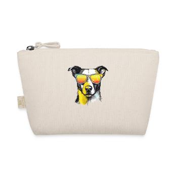 Roxo le chien à lunettes - Trousse biologique - nature - Devant
