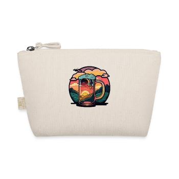 Beer at sunset in nature. Freedom - Organic Pouch - nature - Front
