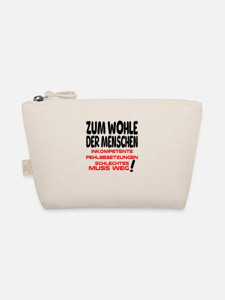 zum Wohle der Menschen II - Bio-Täschchen - Natur - Vorne
