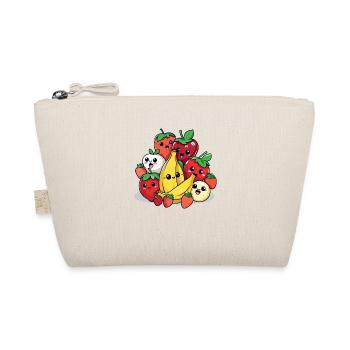 Kawaii fruits n°2 - Organic Pouch - nature - Front