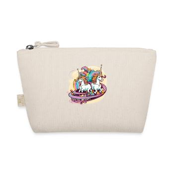 Unicorns at the amusement park - Organic Pouch - nature - Front