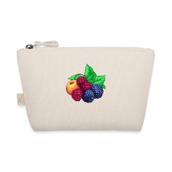 Ripe raspberries and apricot - Organic Pouch - nature - Front